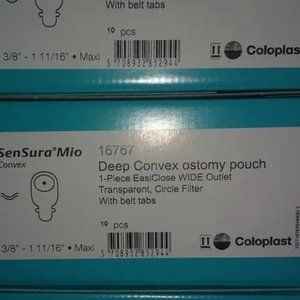 16767 Coloplast Sensuro Mio Deep Convex ostomy pouch, 16767